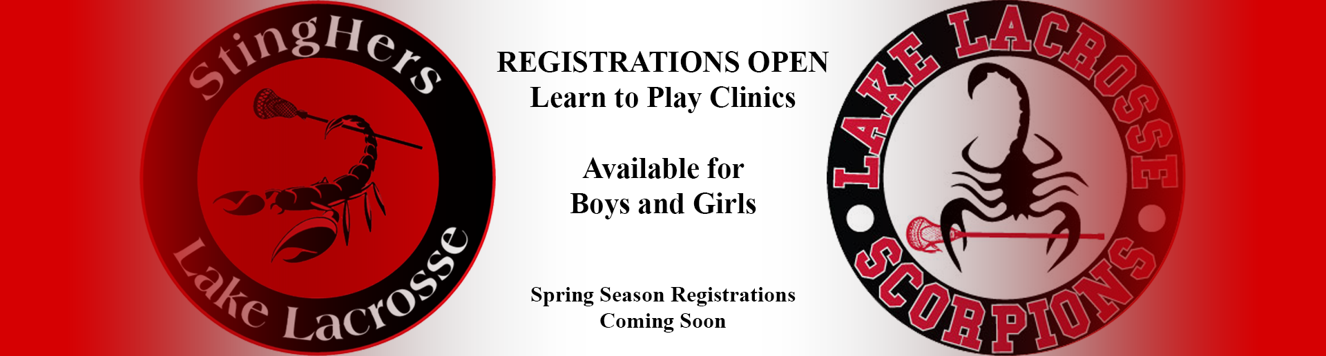 Registrations Open